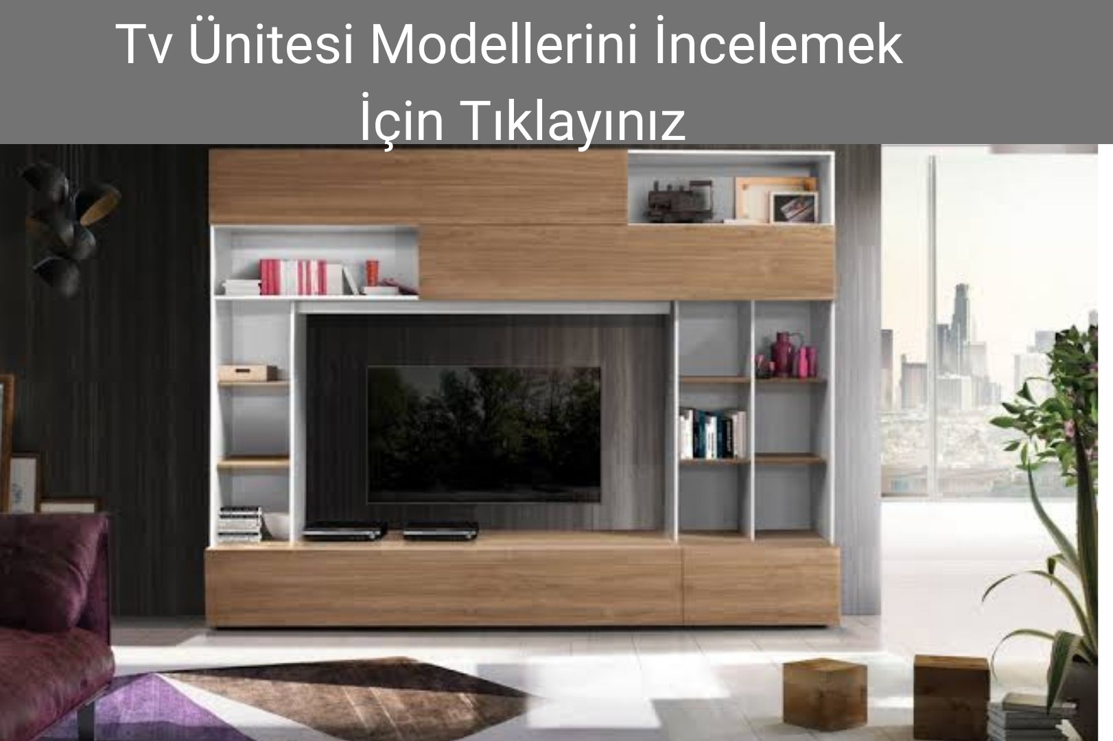 Tv Ünitesi ve Konsol